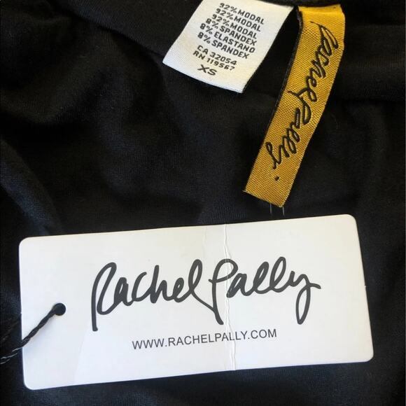 NWT Rachel Pally Effie Black skirt with side high slit size XS - Picture 8 of 9